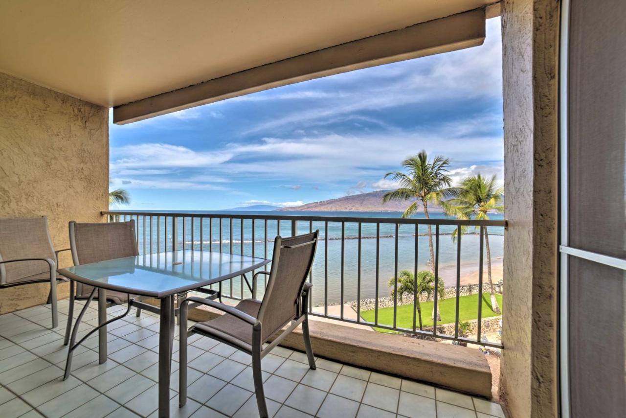 Beachfront Kihei Sanctuary With Lanai And Ocean Views! Εξωτερικό φωτογραφία