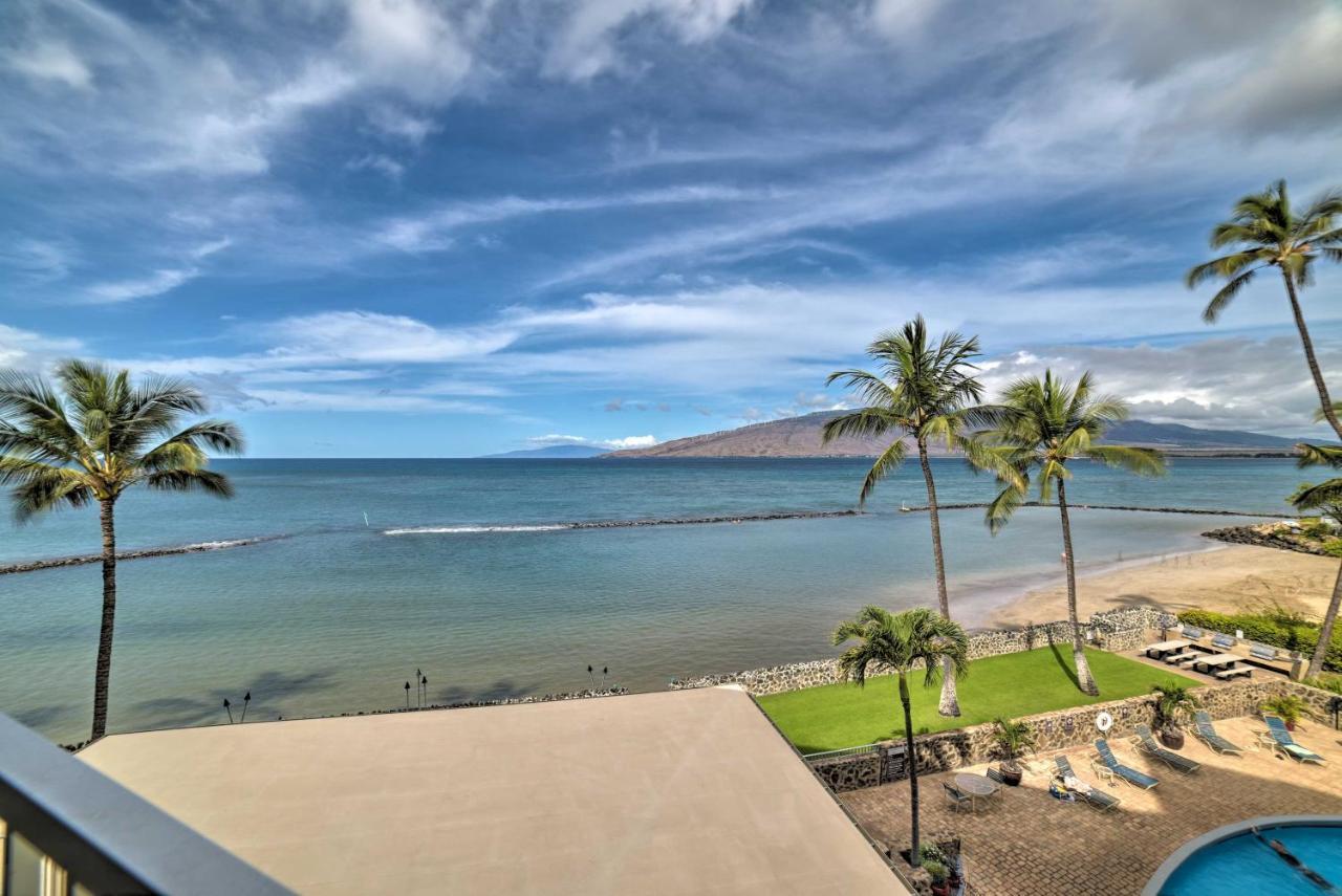 Beachfront Kihei Sanctuary With Lanai And Ocean Views! Εξωτερικό φωτογραφία