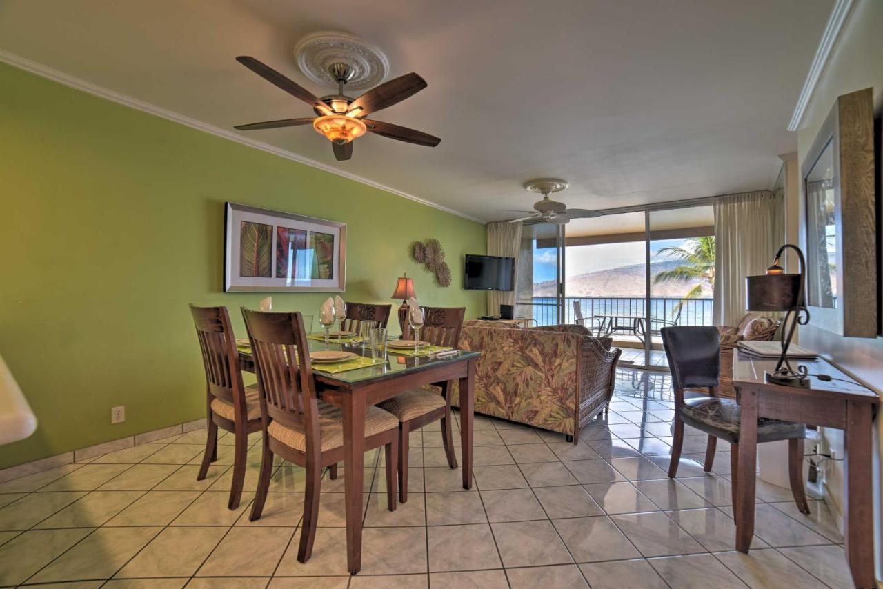 Beachfront Kihei Sanctuary With Lanai And Ocean Views! Εξωτερικό φωτογραφία