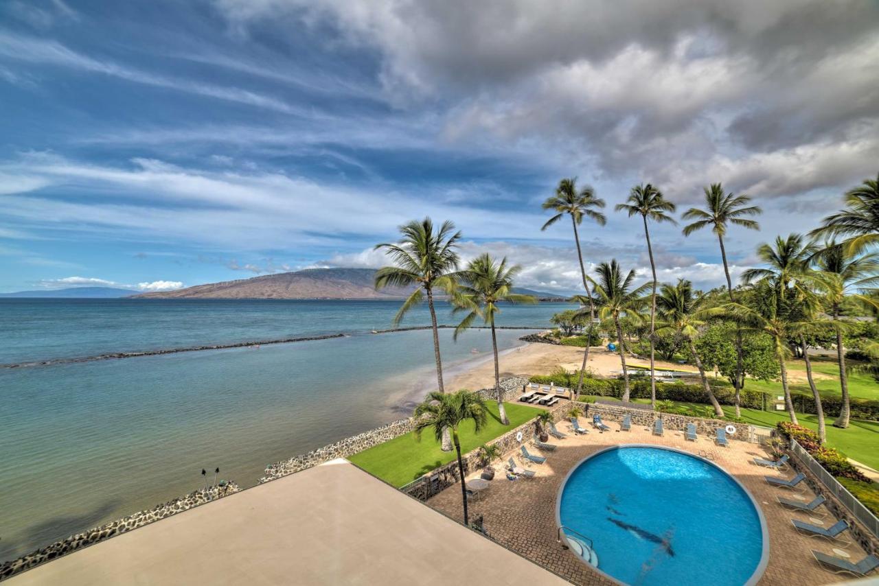Beachfront Kihei Sanctuary With Lanai And Ocean Views! Εξωτερικό φωτογραφία