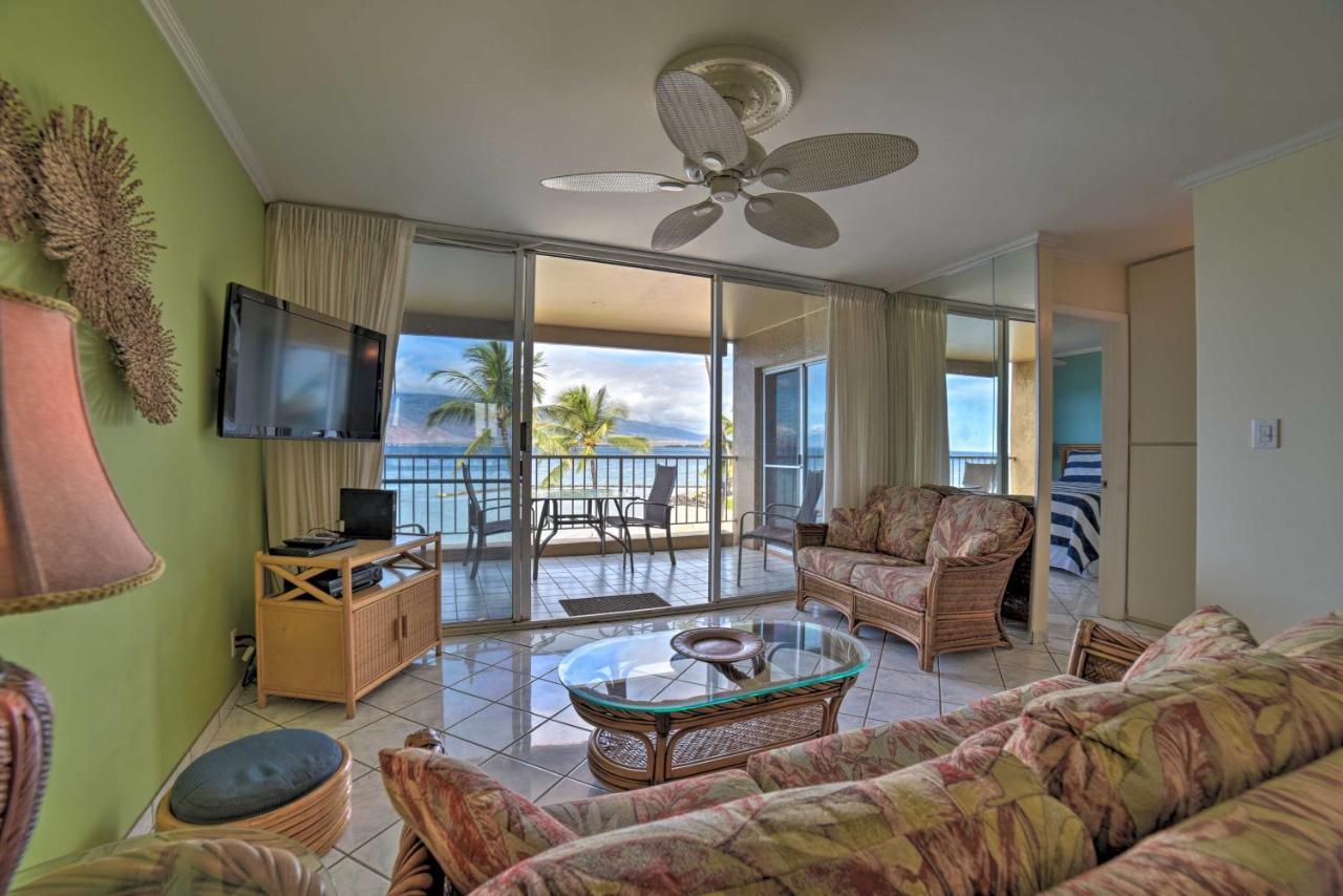 Beachfront Kihei Sanctuary With Lanai And Ocean Views! Εξωτερικό φωτογραφία