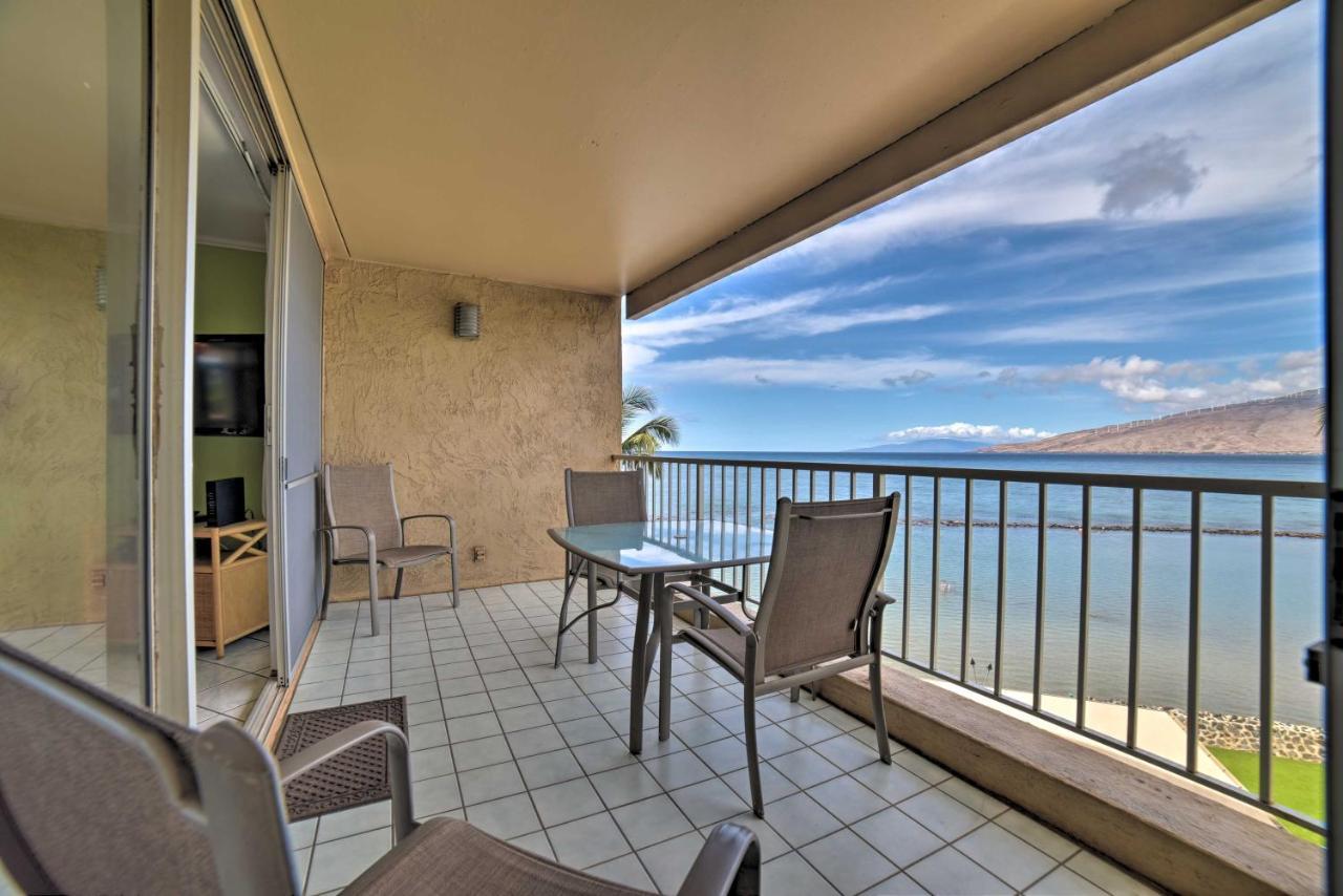 Beachfront Kihei Sanctuary With Lanai And Ocean Views! Εξωτερικό φωτογραφία