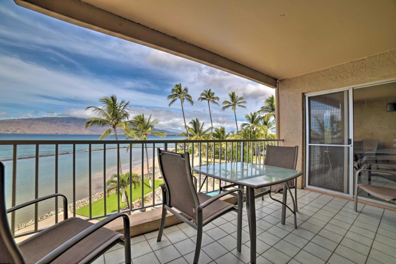 Beachfront Kihei Sanctuary With Lanai And Ocean Views! Εξωτερικό φωτογραφία