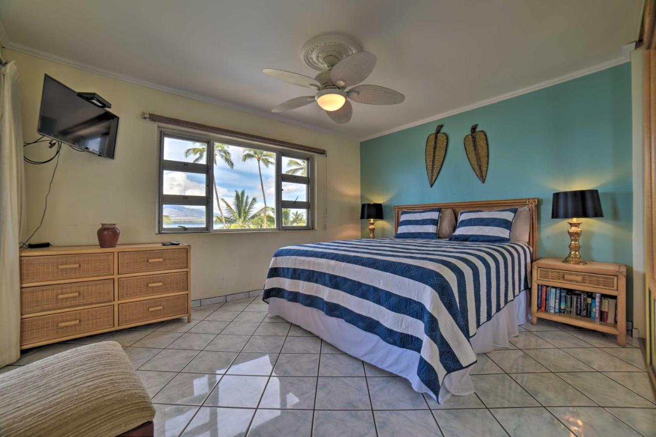 Beachfront Kihei Sanctuary With Lanai And Ocean Views! Εξωτερικό φωτογραφία